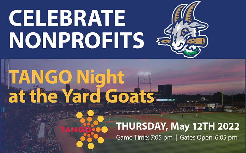 TANGO night at the Hartford Yard Goats