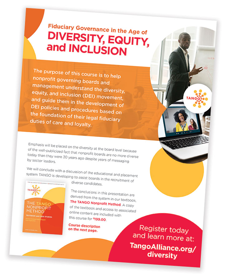 TANGO - Fiduciary Governance in the Age of Diversity, Equity, and Inclusion
