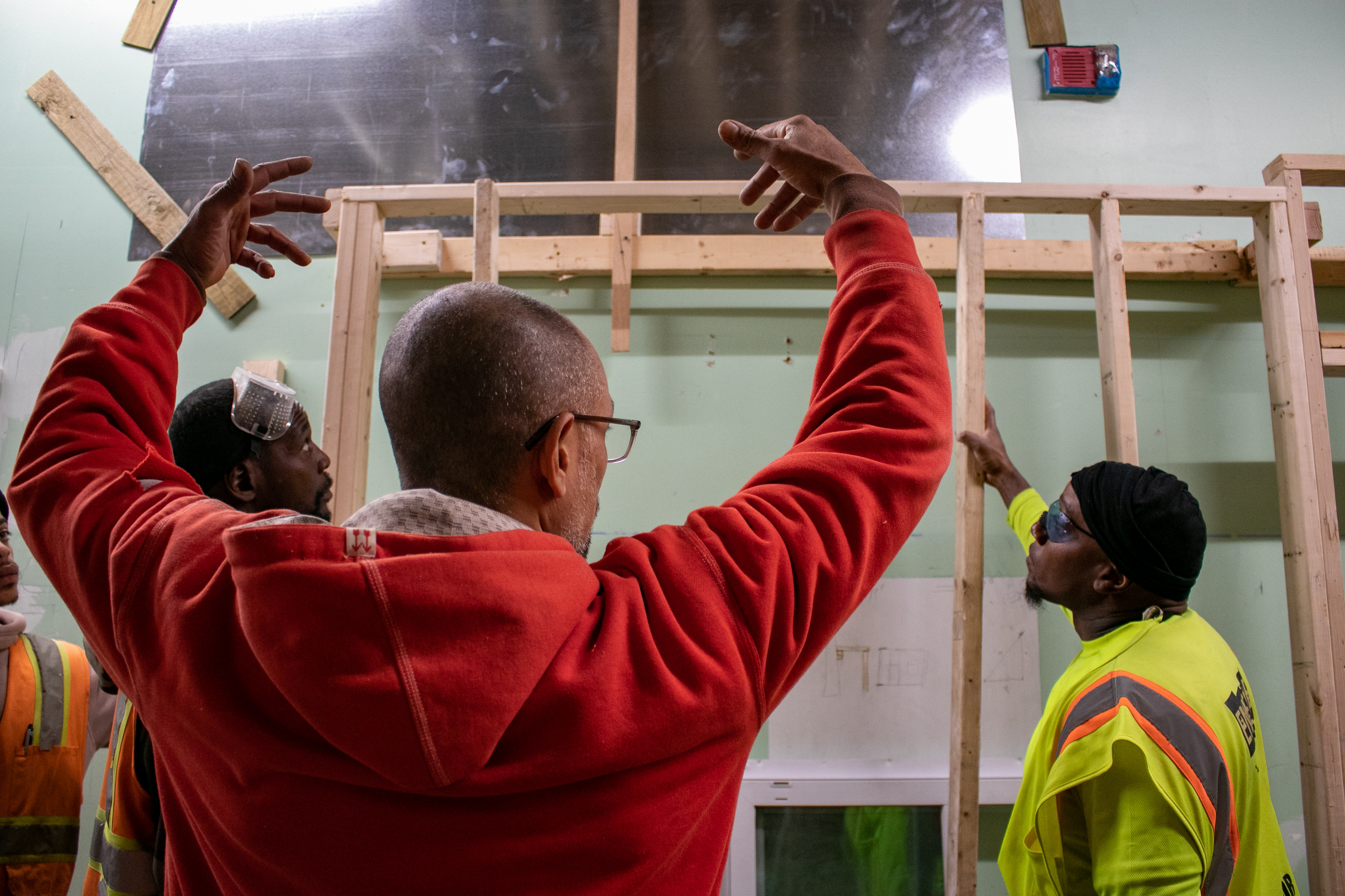 BristolWorks! team being rewarded with Main Street Community Foundation grant check.