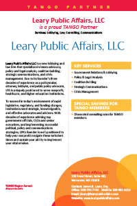 Leary Public Affairs value proposition