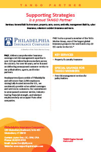 Philadelphia Insurance TANGO value proposition