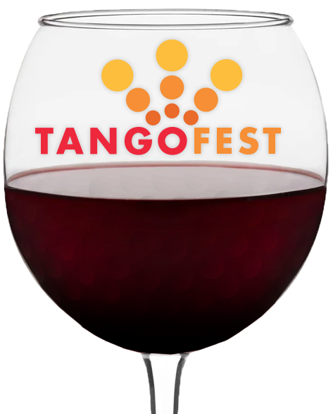 TANGOFest wine glass