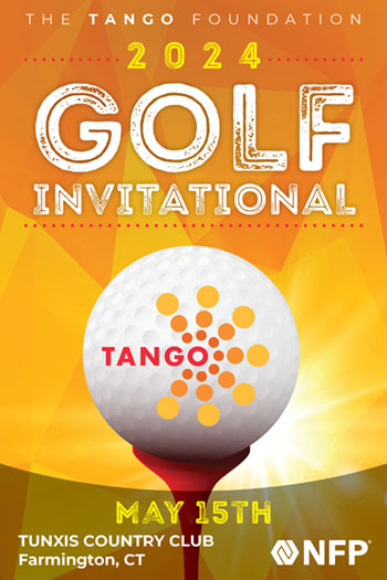 TANGO Golf Invitational fundraiser poster - May 15, 2024