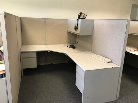 8 Tan Office Cubical’s