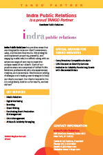 Indra Public Relations Value Proposition